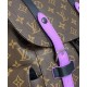 Replica Zaino Louis Vuitton Christopher MM M46272 Viola