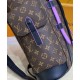 Replica Zaino Louis Vuitton Christopher MM M46272 Viola