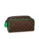 Replica Borsa da toilette Louis Vuitton Dopp Kit M46253 verde