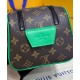 Replica Borsa da toilette Louis Vuitton Dopp Kit M46253 verde