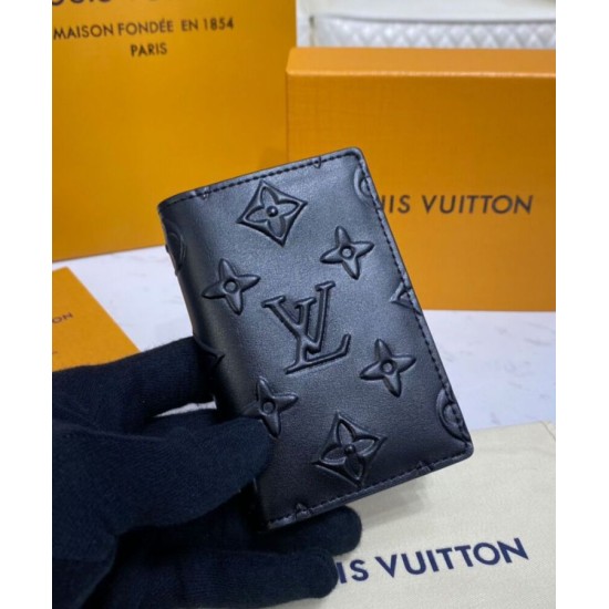 Replica Louis Vuitton Pocker Organizzatore Snello M80508 Nero