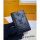 Replica Louis Vuitton Pocker Organizzatore Snello M80508 Nero