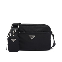 Replica Borsa a tracolla Prada Re-Nylon 1BC167 nera