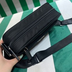 Replica Borsa a tracolla Prada Re-Nylon 1BC167 nera