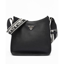 Replica Borsa Hobo Prada 1BC073 Nera