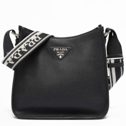 Replica Borsa Hobo Prada 1BC073 Nera