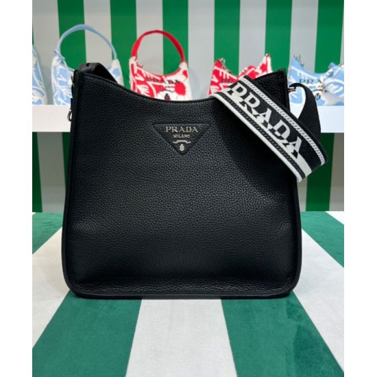 Replica Borsa Hobo Prada 1BC073 Nera