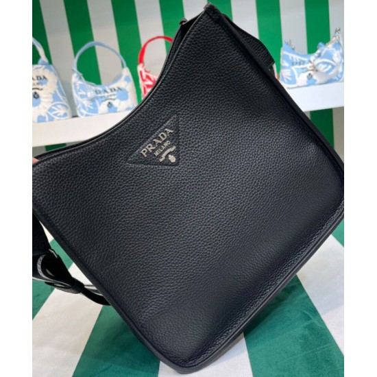 Replica Borsa Hobo Prada 1BC073 Nera