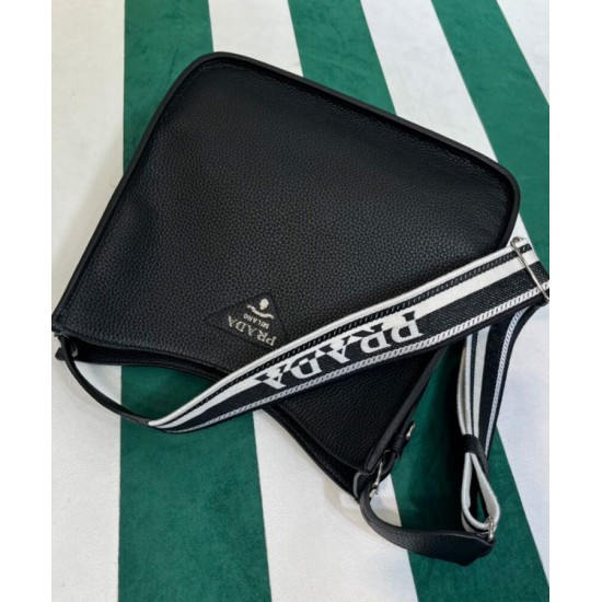 Replica Borsa Hobo Prada 1BC073 Nera