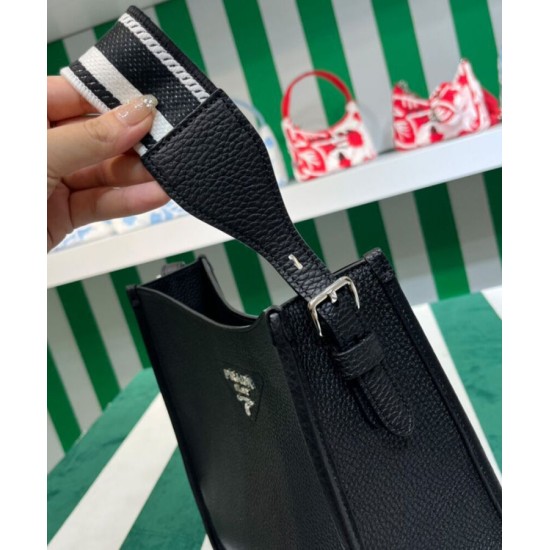 Replica Borsa Hobo Prada 1BC073 Nera