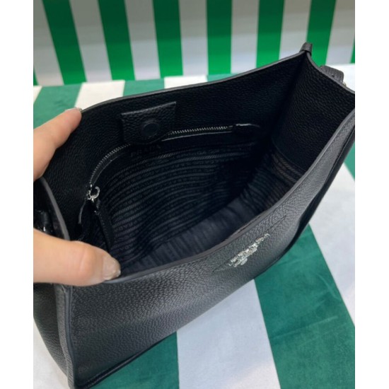 Replica Borsa Hobo Prada 1BC073 Nera