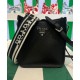 Replica Mini borsa a tracolla Prada 1BH191 nera