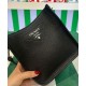 Replica Mini borsa a tracolla Prada 1BH191 nera