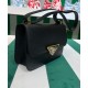 Replica Borsa a tracolla Prada Saffiano nera