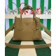 Replica Mini Borsa Prada Doppia In Pelle Saffiano Albicocca