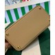 Replica Mini Borsa Prada Doppia In Pelle Saffiano Albicocca