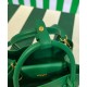 Replica Mini Borsa Prada Doppia In Pelle Saffiano Verde Replica Mini Borsa Prada Doppia In Pelle Saffiano Verde