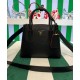Replica Mini borsa Prada Double in pelle Saffiano nera