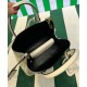 Replica Mini Borsa Prada Doppia In Pelle Saffiano Crema