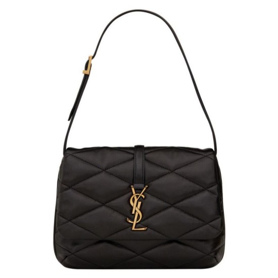 Replica Borsa A Spalla YSL Saint Laurent Le 57 In Pelle Di Agnello Trapuntata 698567 Nera