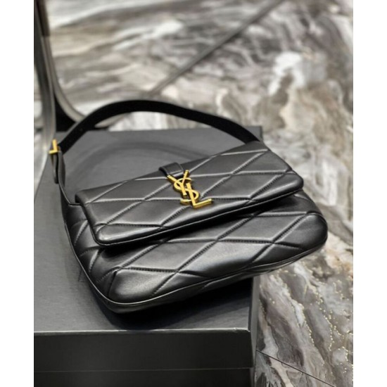 Replica Borsa A Spalla YSL Saint Laurent Le 57 In Pelle Di Agnello Trapuntata 698567 Nera