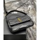 Replica Borsa A Spalla YSL Saint Laurent Le 57 In Pelle Di Agnello Trapuntata 698567 Nera