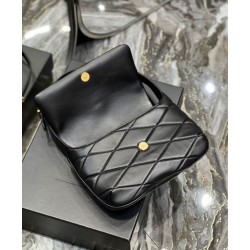 Replica Borsa A Spalla YSL Saint Laurent Le 57 In Pelle Di Agnello Trapuntata 698567 Nera
