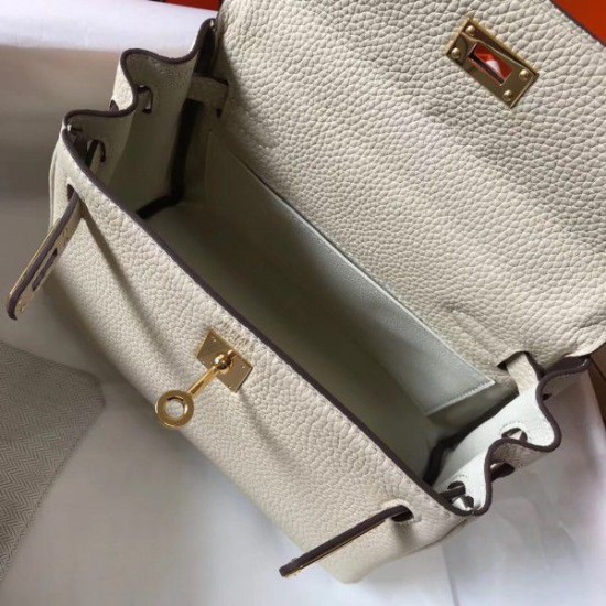 Replica Borsa Hermes Mini Kelly 20cm Craie Replica Borsa Hermes Mini Kelly 20cm Craie