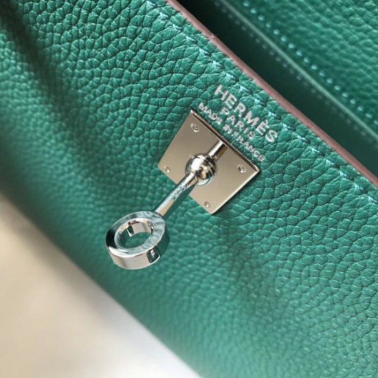 Replica Borsa Hermes Mini Kelly 20cm Malachite