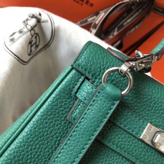 Replica Borsa Hermes Mini Kelly 20cm Malachite