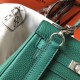 Replica Borsa Hermes Mini Kelly 20cm Malachite