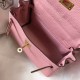 Replica Borsa Hermes Mini Kelly 20cm rosa