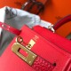 Replica Borsa Hermes Mini Kelly 20 cm rossa
