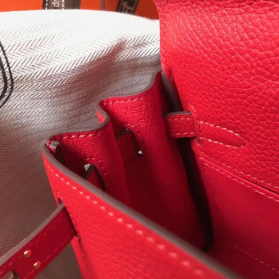 Replica Borsa Hermes Mini Kelly 20 cm rossa