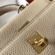 Replica Borsa Hermes Mini Kelly 20cm Beige