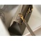 Replica Borsa Hermes Kelly 25cm Sellier Epsom in pelle grigia