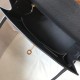 Replica Borsa Hermes Kelly 25cm Sellier Epsom in pelle nera