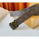 Replica Louis Vuitton LV Broken 40mm Cintura reversibile Monogram Canvas M0612V