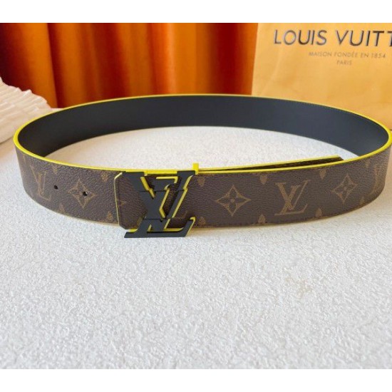 Replica Louis Vuitton LV Broken 40mm Cintura reversibile Monogram Canvas M0612V