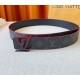 Replica Louis Vuitton LV Broken 40mm Cintura reversibile Monogram Eclipse M0628V Replica Louis Vuitton LV Broken 40mm Cintura reversibile Monogram Eclipse M0628V
