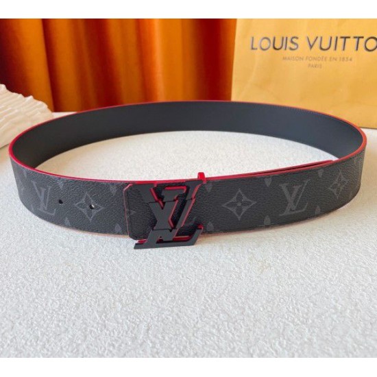 Replica Louis Vuitton LV Broken 40mm Cintura reversibile Monogram Eclipse M0628V Replica Louis Vuitton LV Broken 40mm Cintura reversibile Monogram Eclipse M0628V