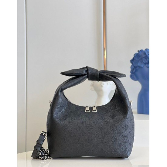 Replica Borsa Louis Vuitton Why Knot PM Mahina Leather M20703
