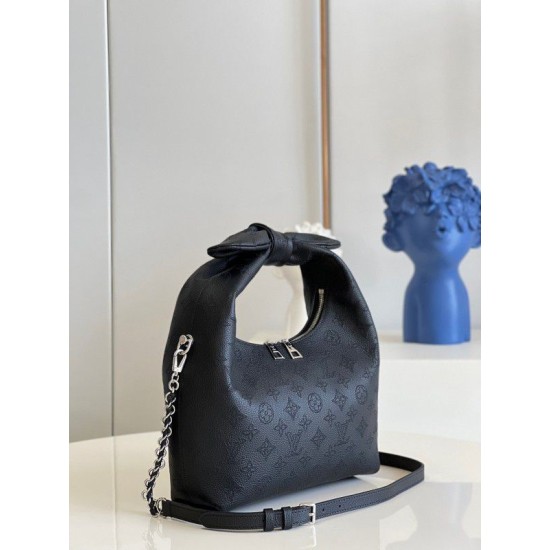 Replica Borsa Louis Vuitton Why Knot PM Mahina Leather M20703