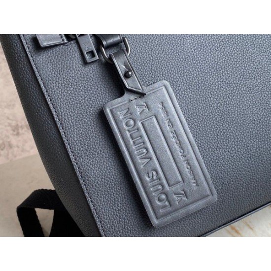 Replica Zaino Louis Vuitton Fastline In Pelle Aerogram LV Nera