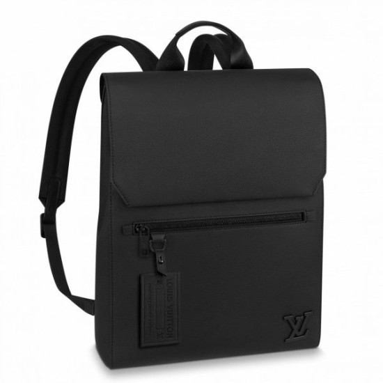 Replica Zaino Louis Vuitton Fastline In Pelle Aerogram LV Nera