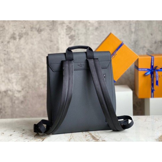 Replica Zaino Louis Vuitton Fastline In Pelle Aerogram LV Nera