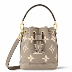 Replica Borsa Louis Vuitton Nano Noe In Pelle Monogram Empreinte M46291
