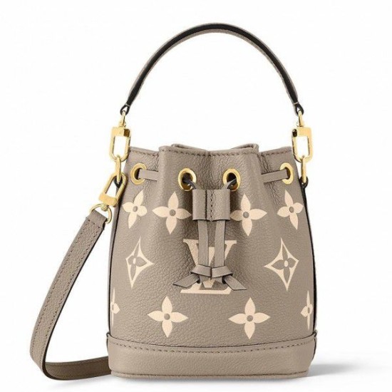 Replica Borsa Louis Vuitton Nano Noe In Pelle Monogram Empreinte M46291