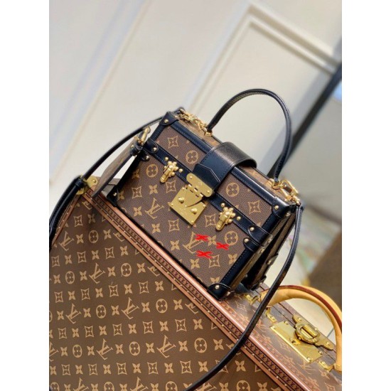 Replica Borsa Louis Vuitton Petite Malle V in tela monogramma M46309