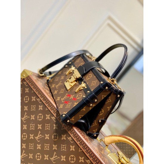 Replica Borsa Louis Vuitton Petite Malle V in tela monogramma M46309